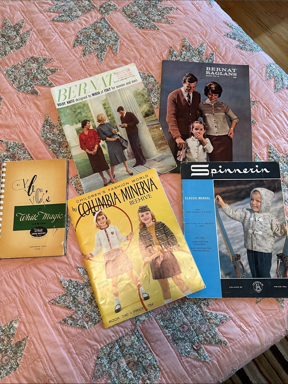 Amazing vintage sewing and knitting patterns/pattern books